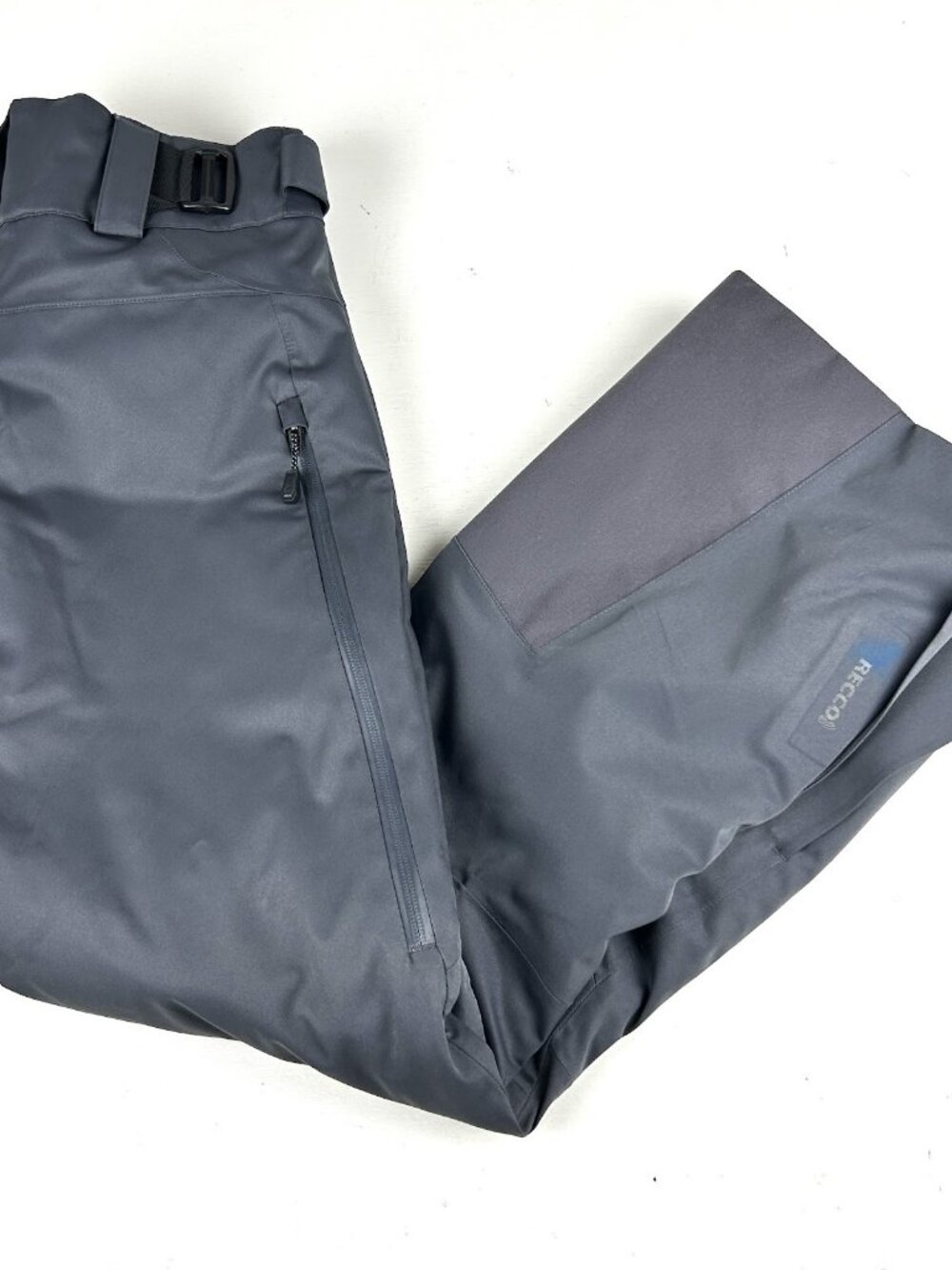 Obermeyer Fusion Series Ski Pants Mens Small Gray PrimaLoft RECCO Insulated